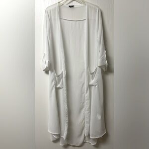 Women’s Sheer Cardigan/Bathing Suit Cover Size XL (14)